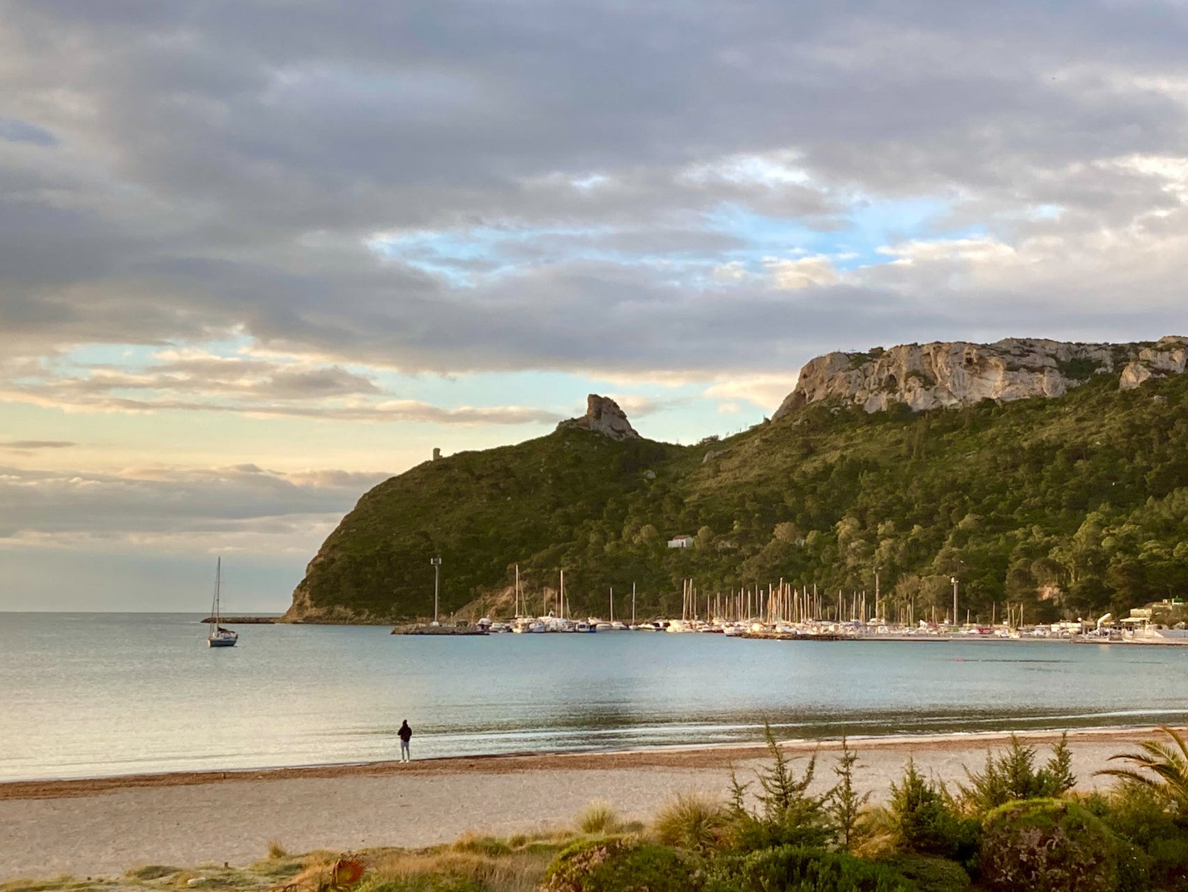 Seaside scenes: Cagliari’s Poetto beach