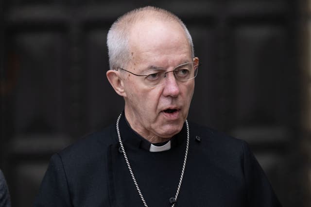 <p>The Archbishop of Canterbury has said God is green</p>