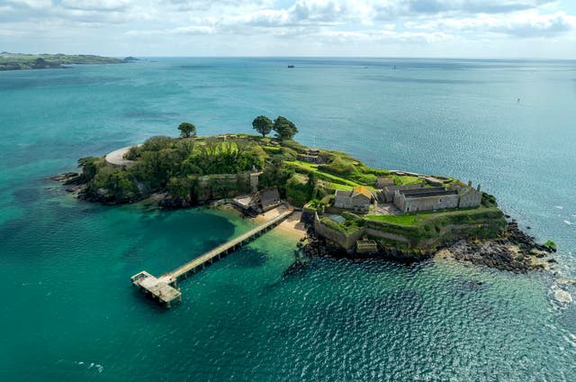 <p>Drake’s Island, off the coast of Devon</p>