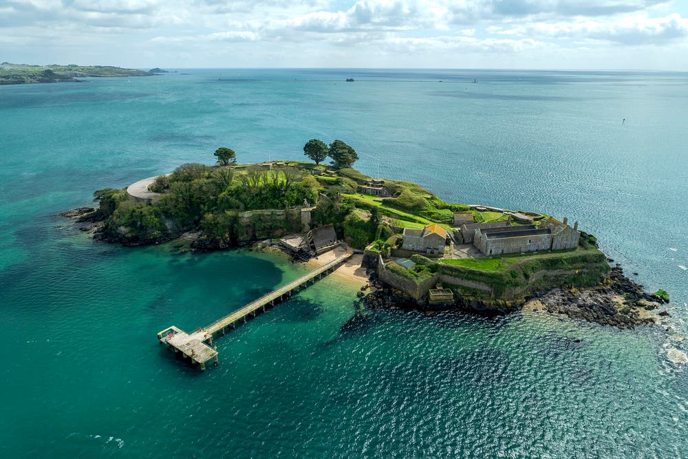 Six acre Drake s Island Off The Coast Of Plymouth Goes Up For Sale six-acre-drake-s-island-off-the-coast-of-plymouth-goes-up-for-sale