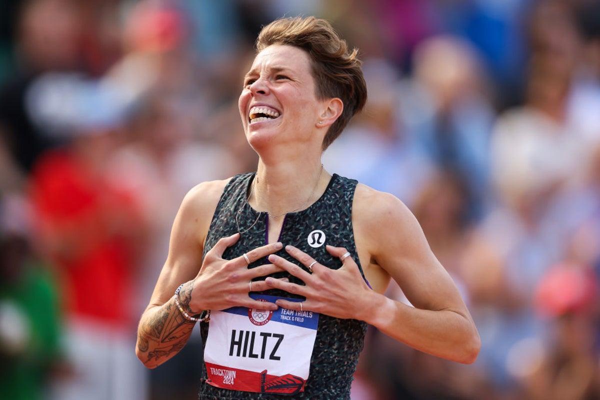 Who is Nikki Hiltz? Record-breaking transgender and non-binary star of USA track team at Olympics