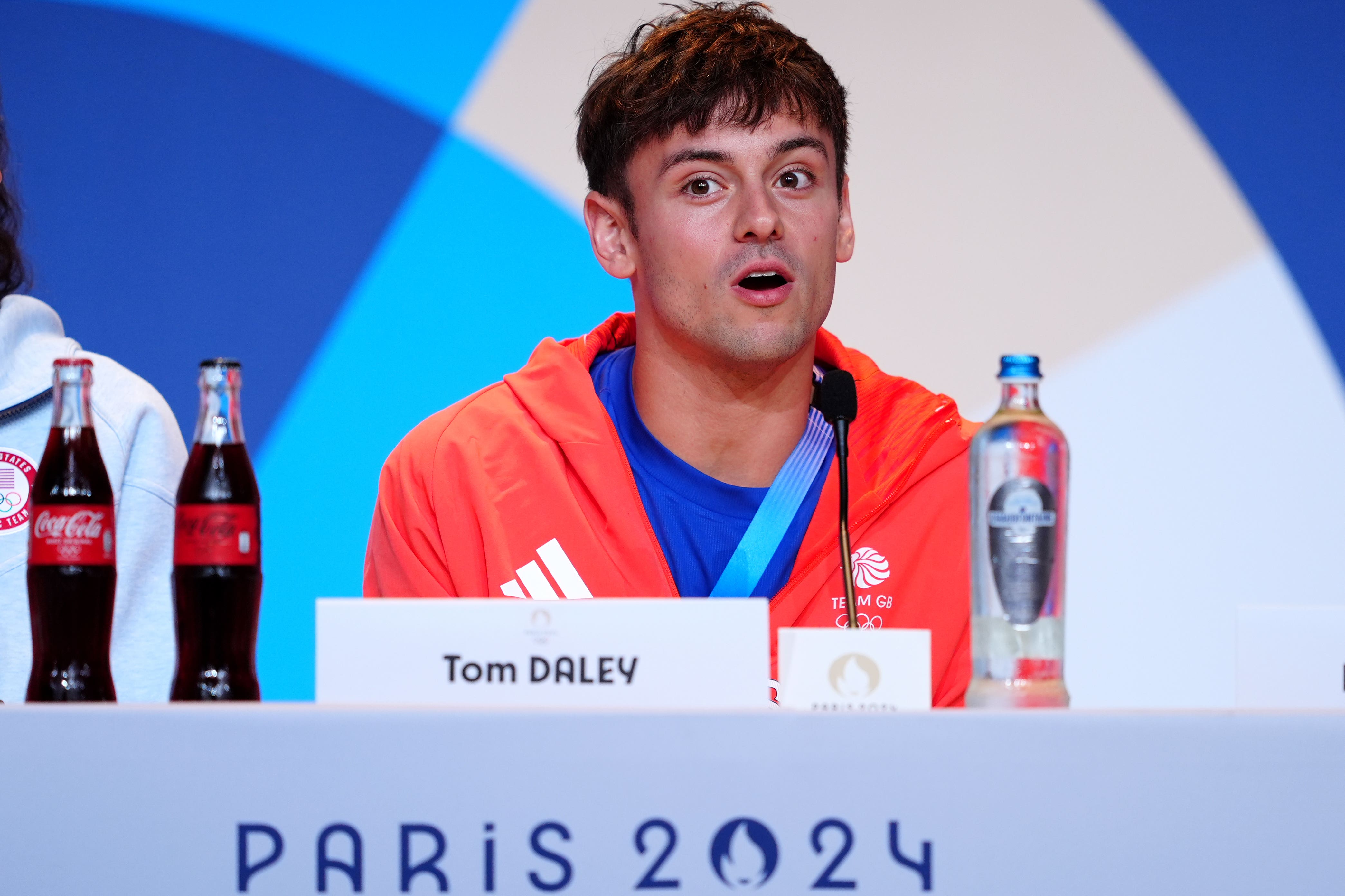 Tom Daley won his first Olympic gold medal at Tokyo 2020 (Peter Byrne/PA)