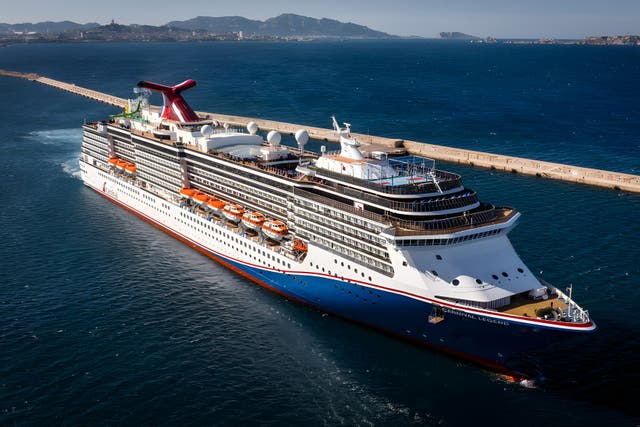 <p>Carnival Legend, which has been sailing for two decades, has capacity for 2,124 passengers – much smaller than the planned new ships</p>