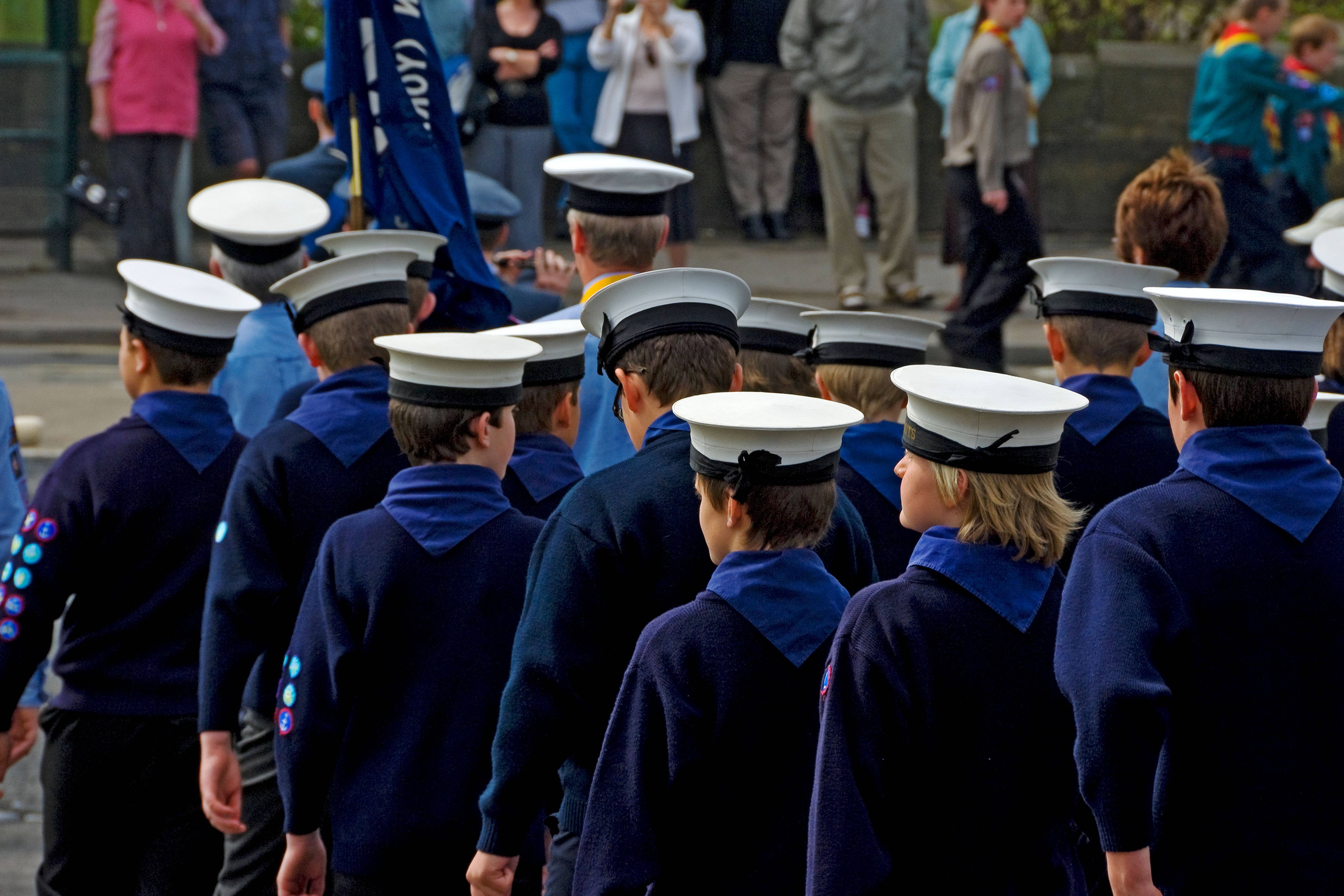 Members of the Sea Cadets and Air Training Corps have been advised not to wear their uniforms in public (Alamy/PA)