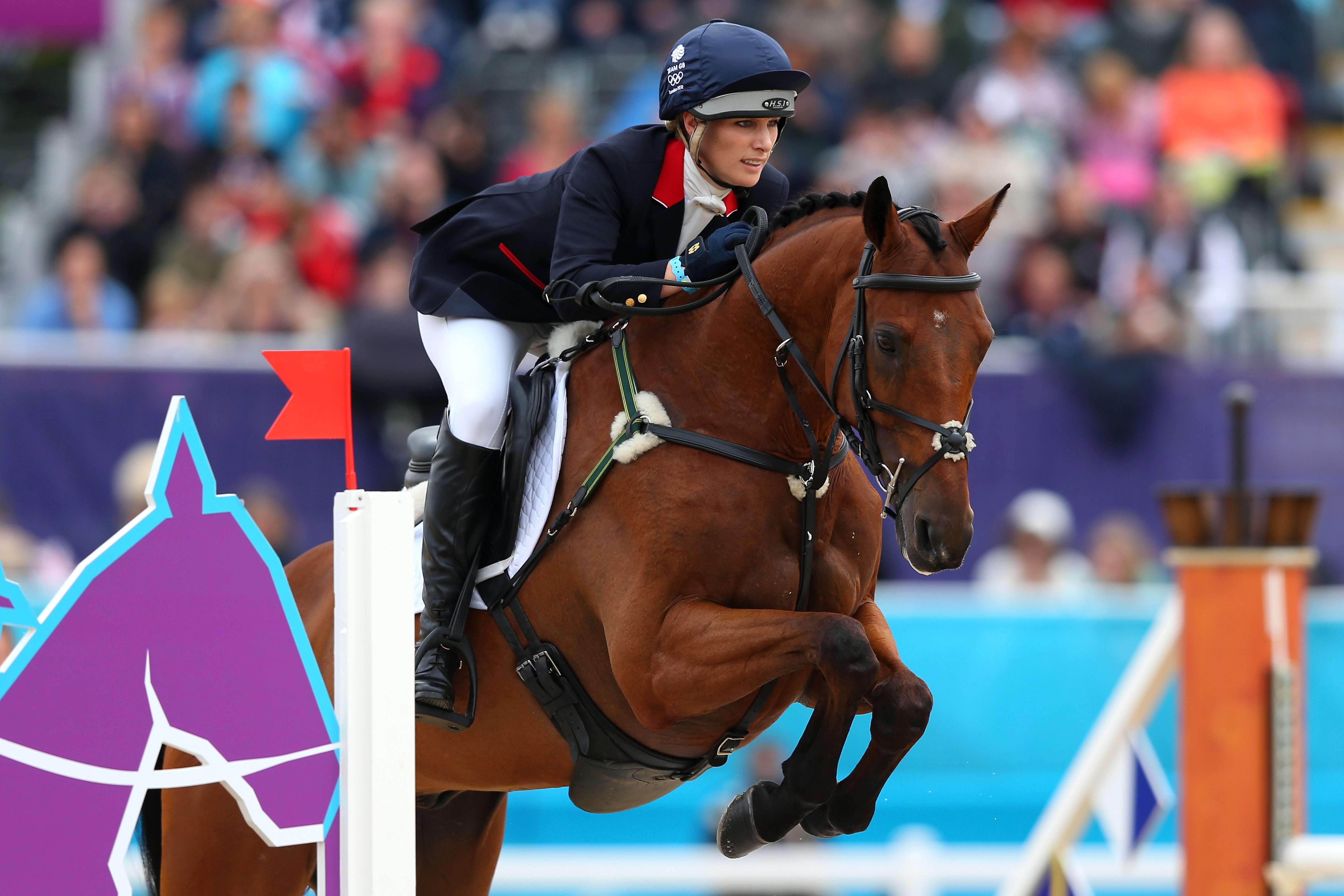 Zara Tindall won a silver medal in the 2012 London Olympics