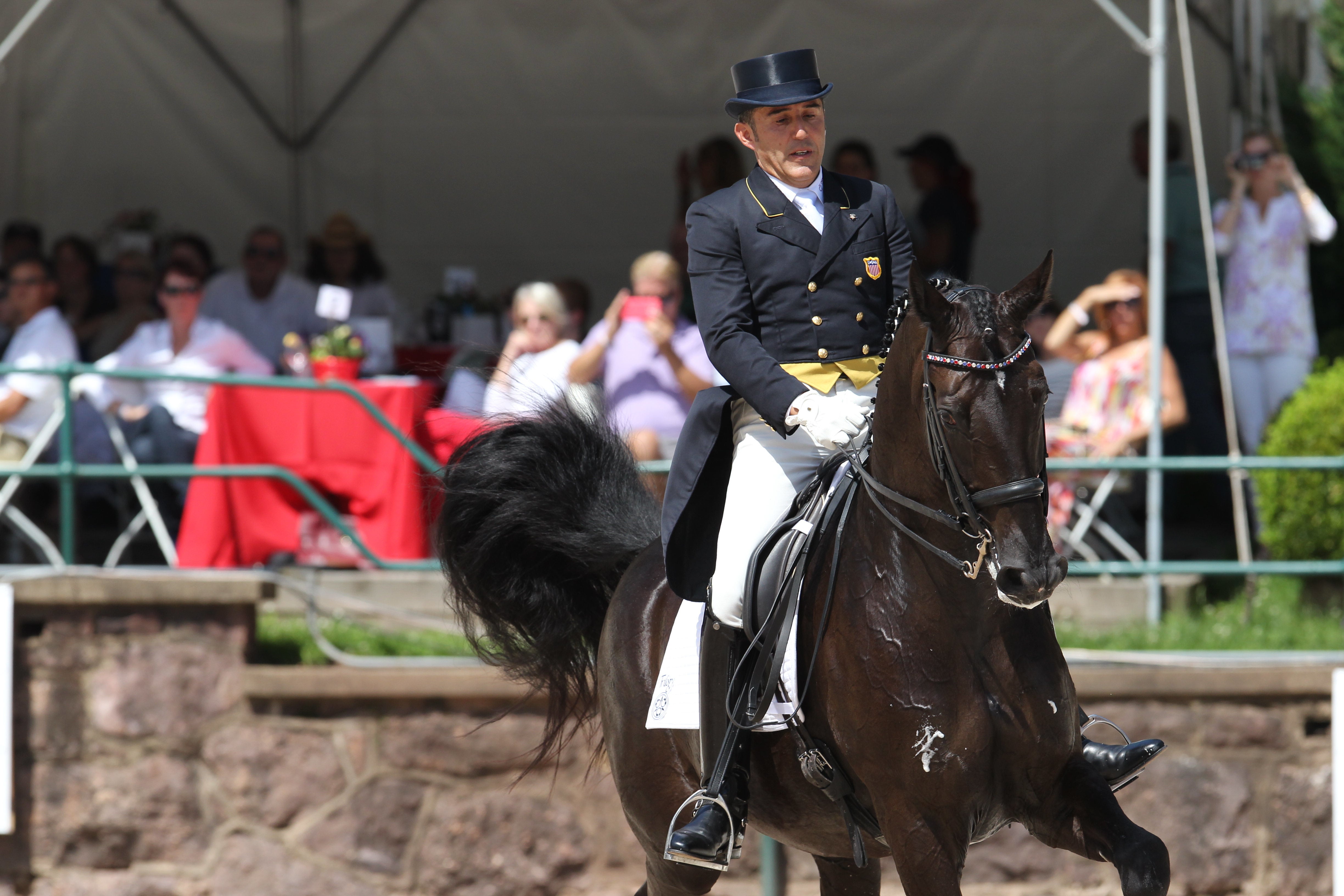 Cesar Parra at the United States Dressage Festival of Champions in 2014