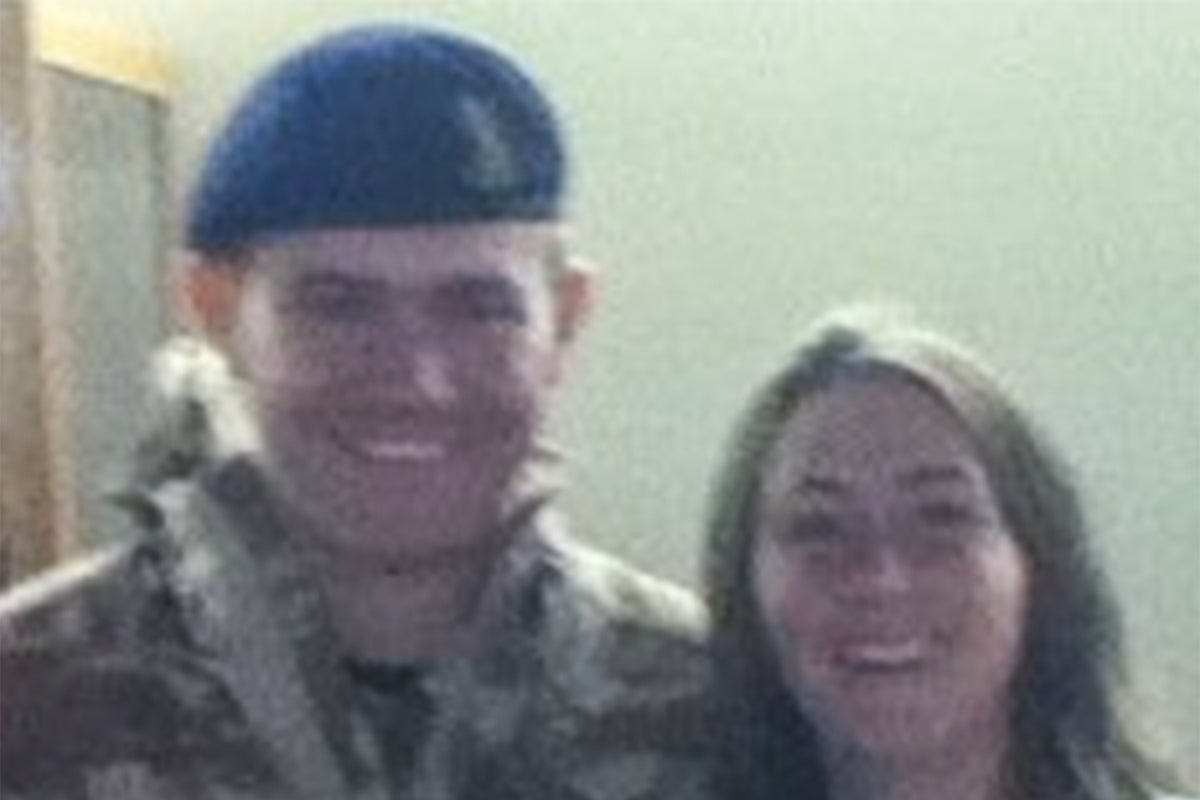 Heroic wife tried to save her soldier husband from knife attack