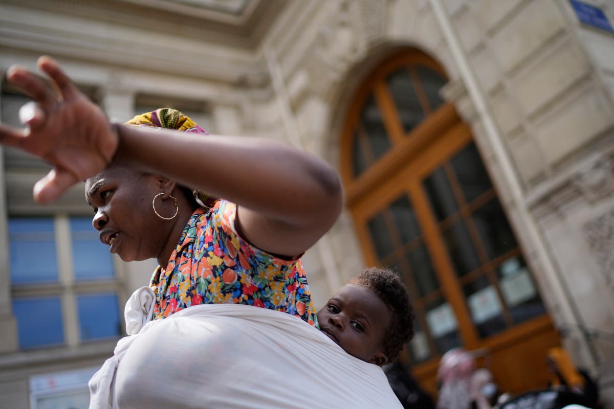 Migrants and homeless people are cleared out of Paris during the Olympics