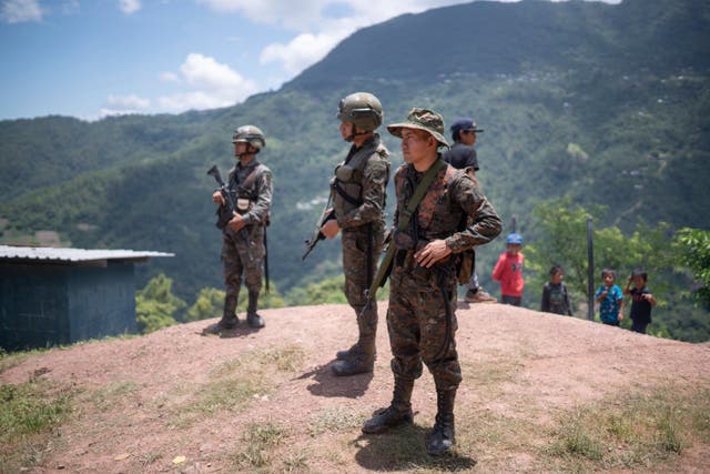 GUATEMALA-MEXICO REFUGIADOS