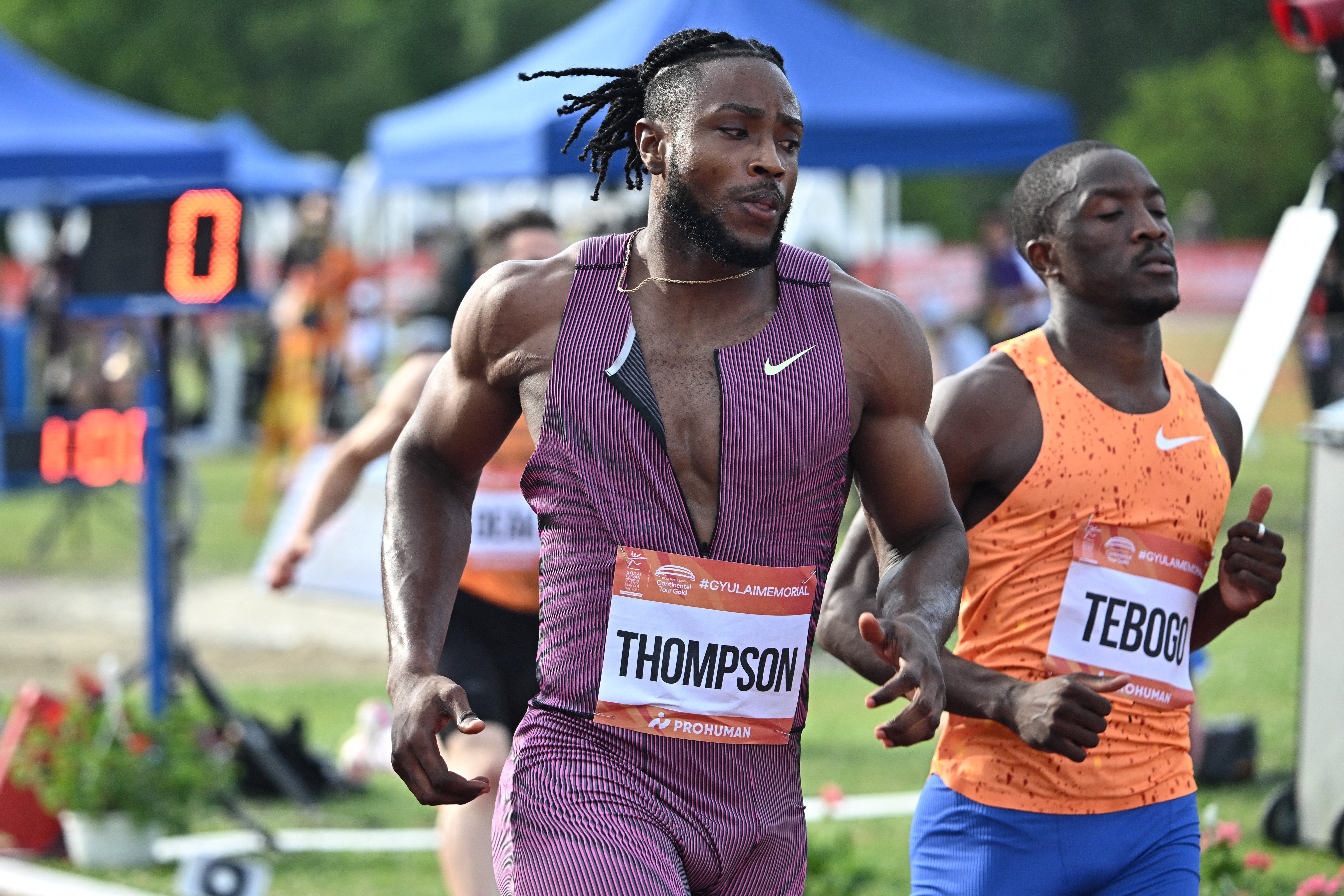 Kishane Thompson will hope to follow in the footsteps of Jamaican sprinting royalty such as Usain Bolt