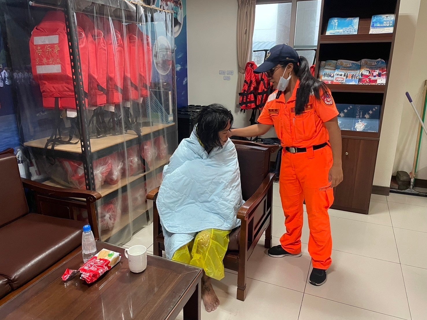 One of the crew members of sunken Tanzania flagged ship rescued in Taiwan