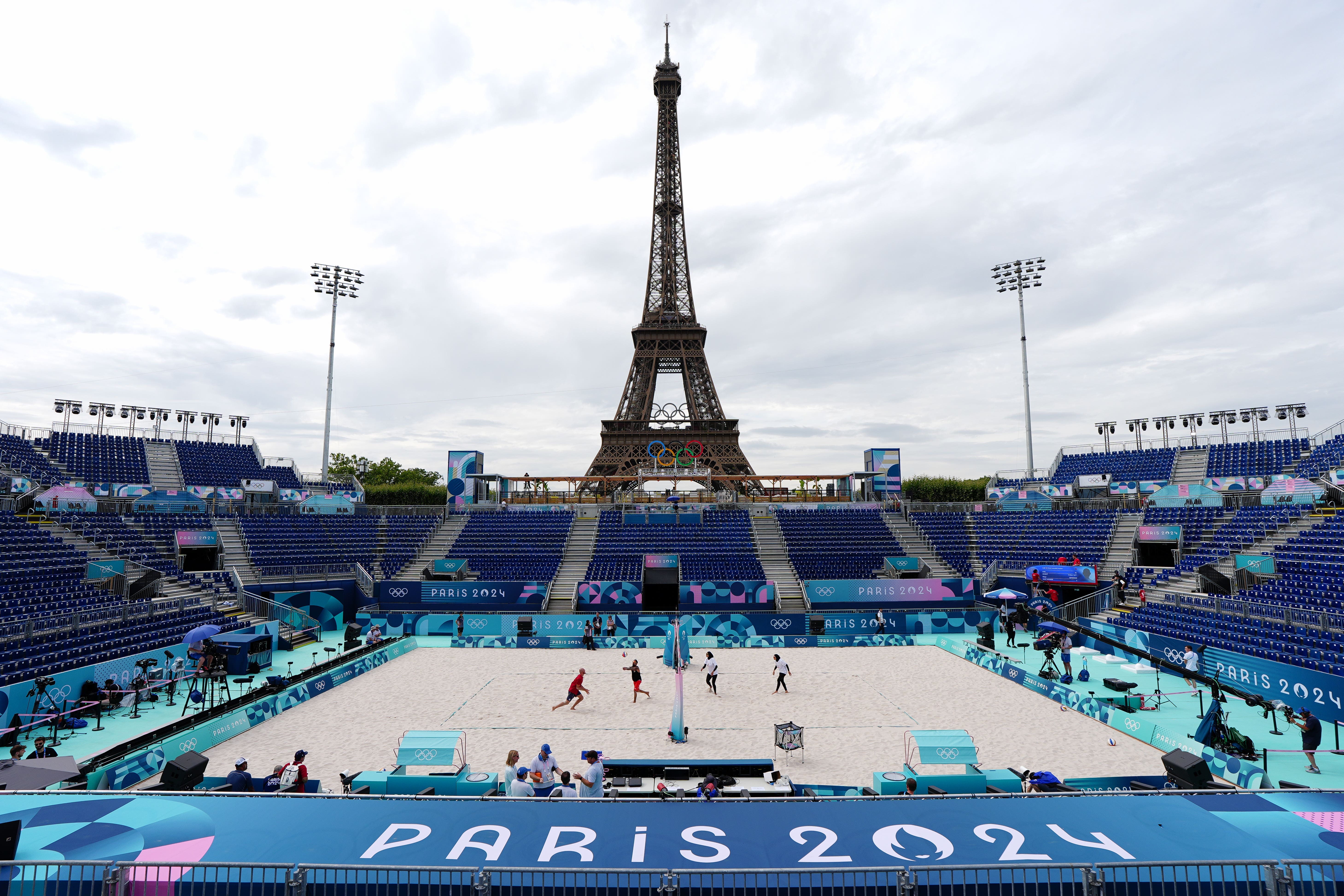 Olympics fans are searching for alternate routes to reach Paris for the Opening Ceremony (David Davies/PA)