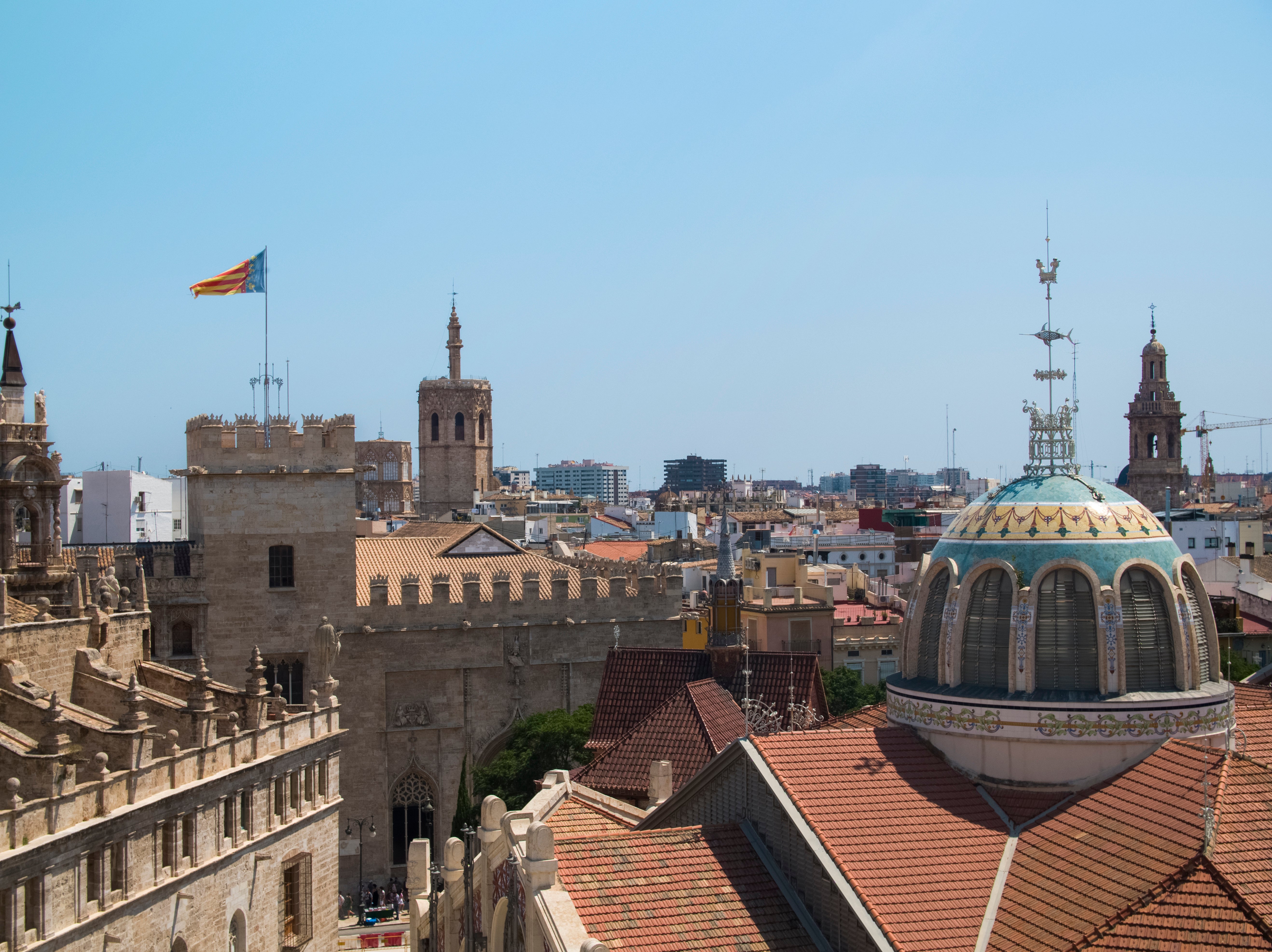 The central market of Valencia