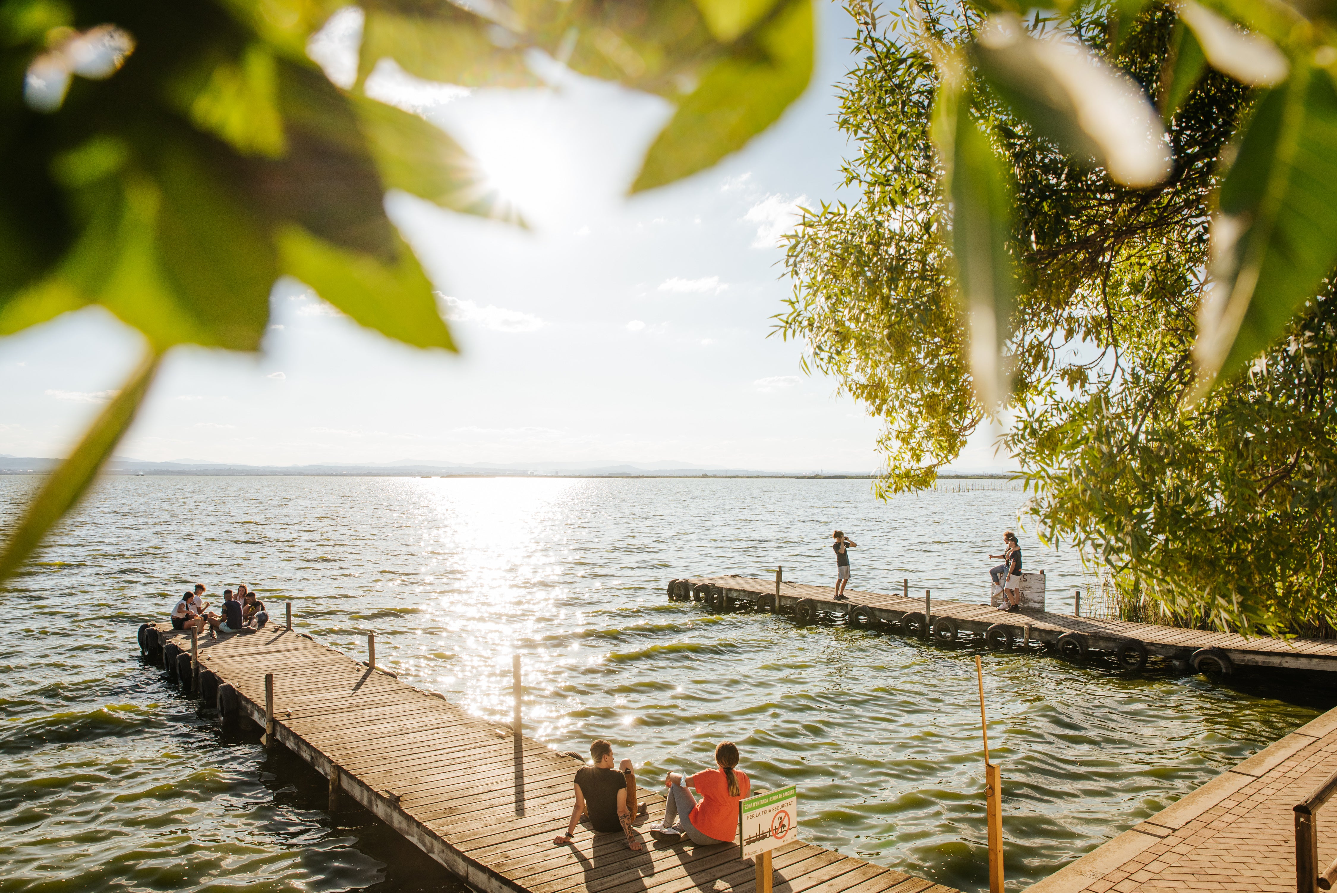 Albufera is the embarcation point for trips on traditional wooden boats