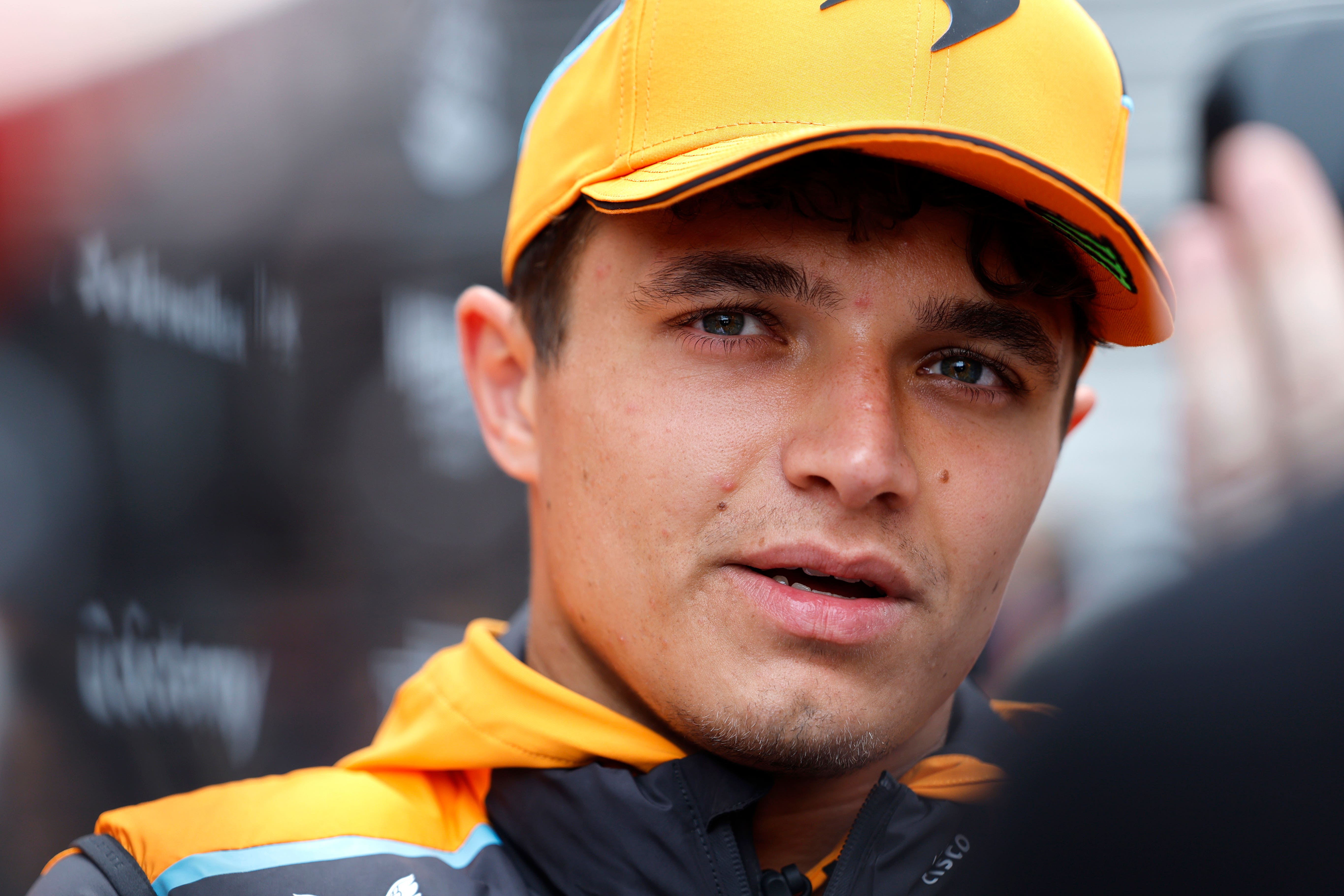 Lando Norris is hoping to get back on track after the summer break