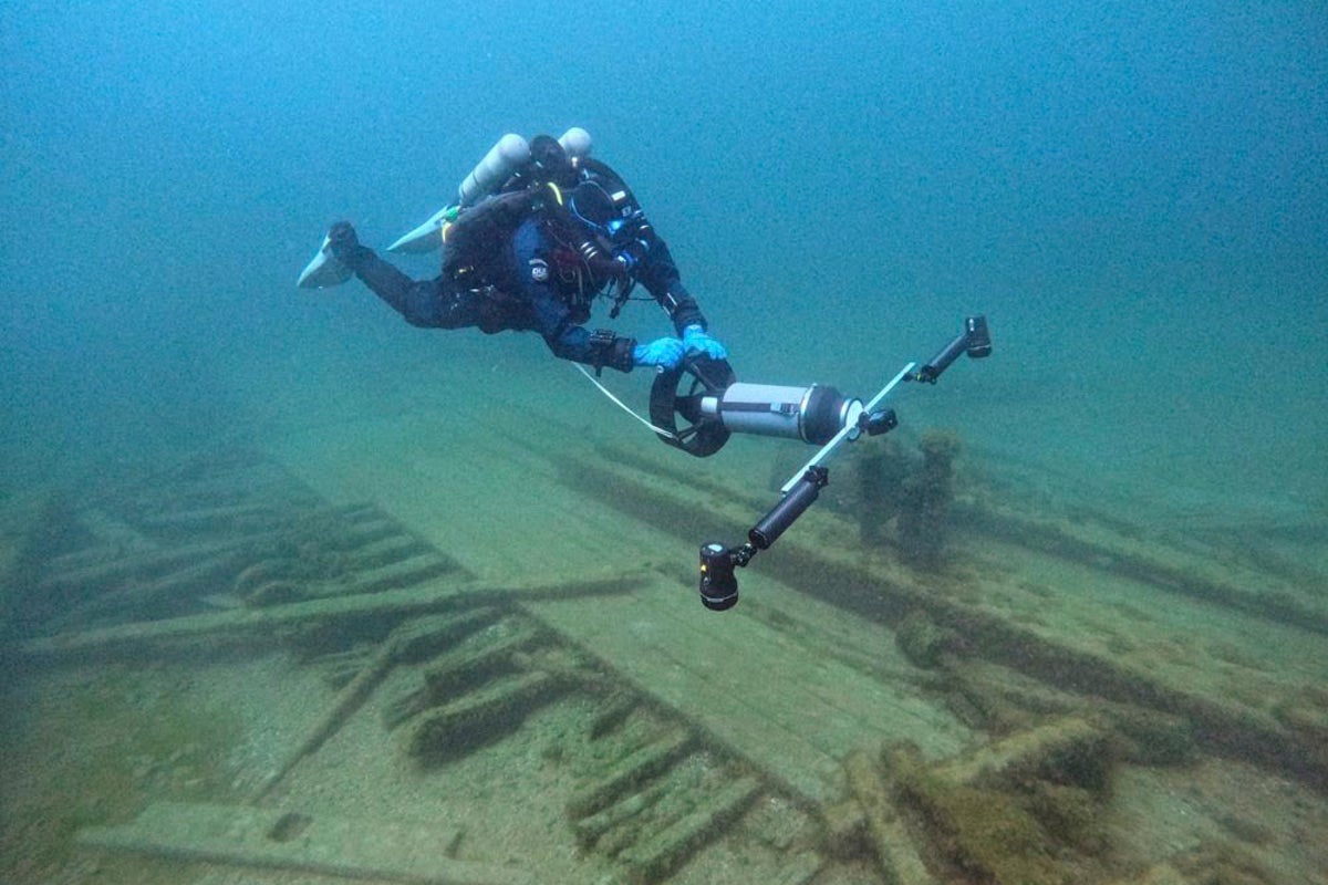 Wreckage of schooner that sank in 1893 found in Lake Michigan