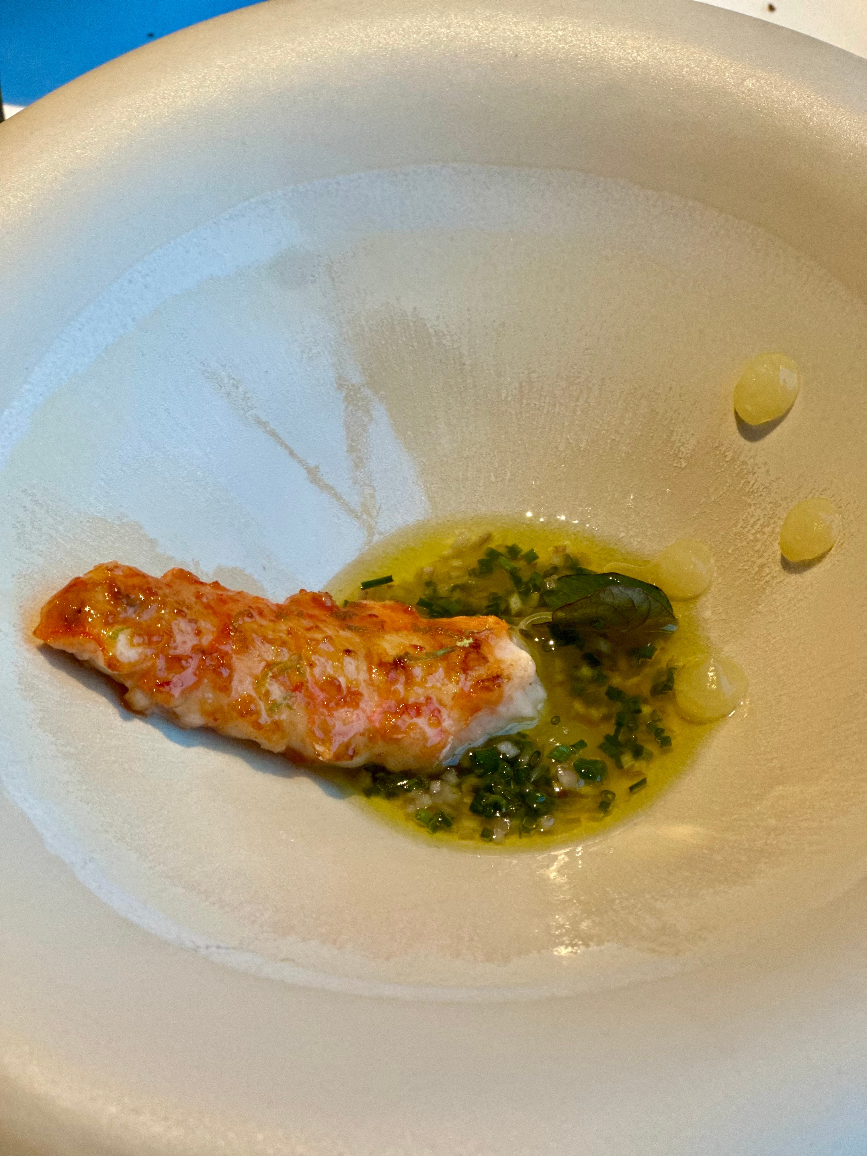 From seafood to meat courses, the meal at VanOost was impeccable