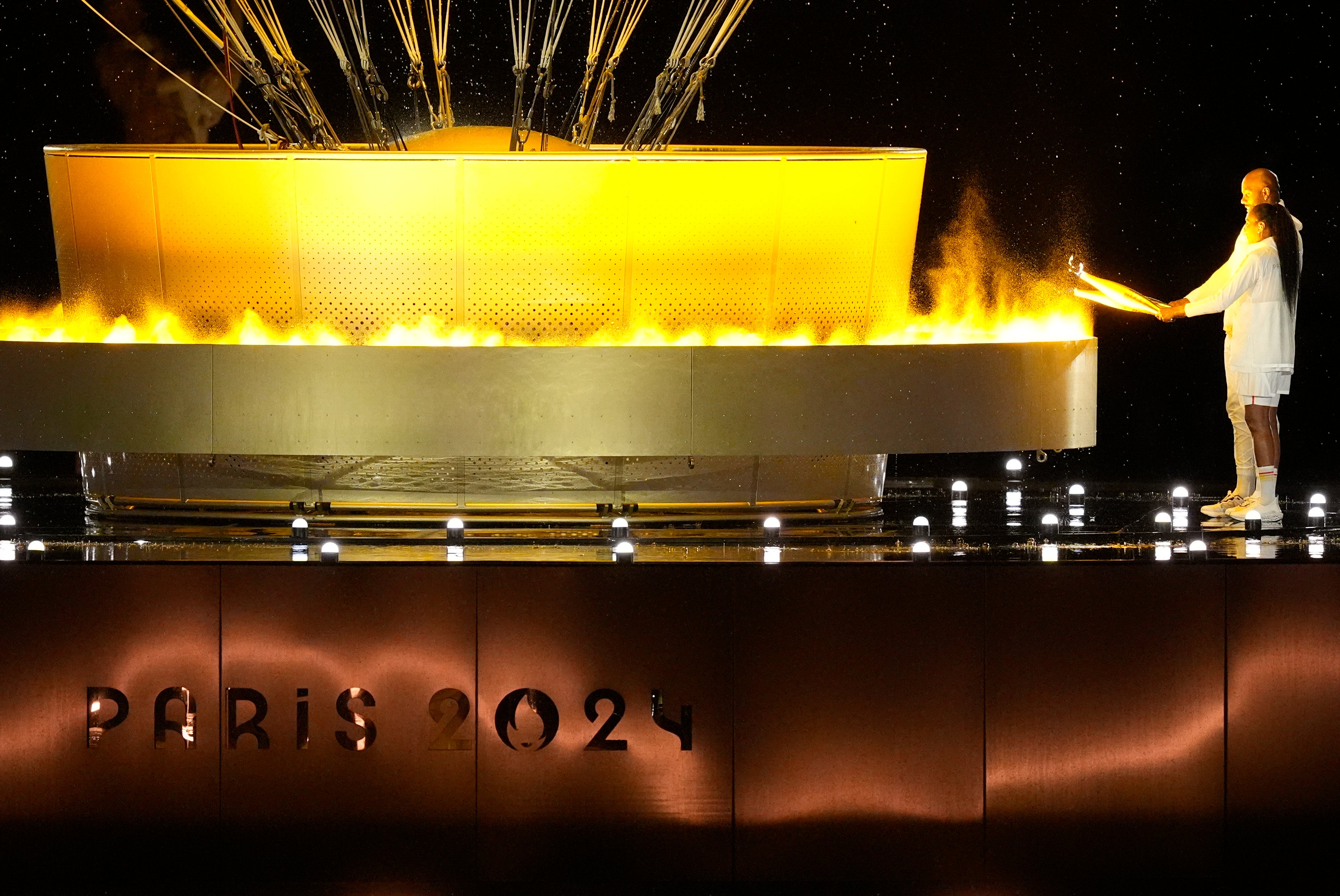 APTOPIX Paris Olympics Opening Ceremony