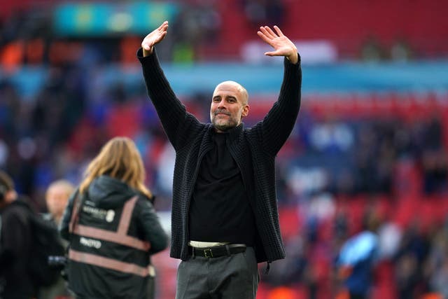 Pep Guardiola has not ruled out a contract extension at Manchester City (Adam Davy/PA)