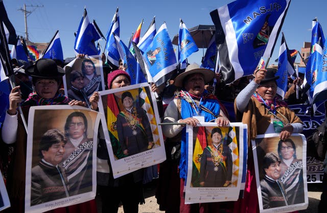 BOLIVIA-MORALES CAMPAÑA