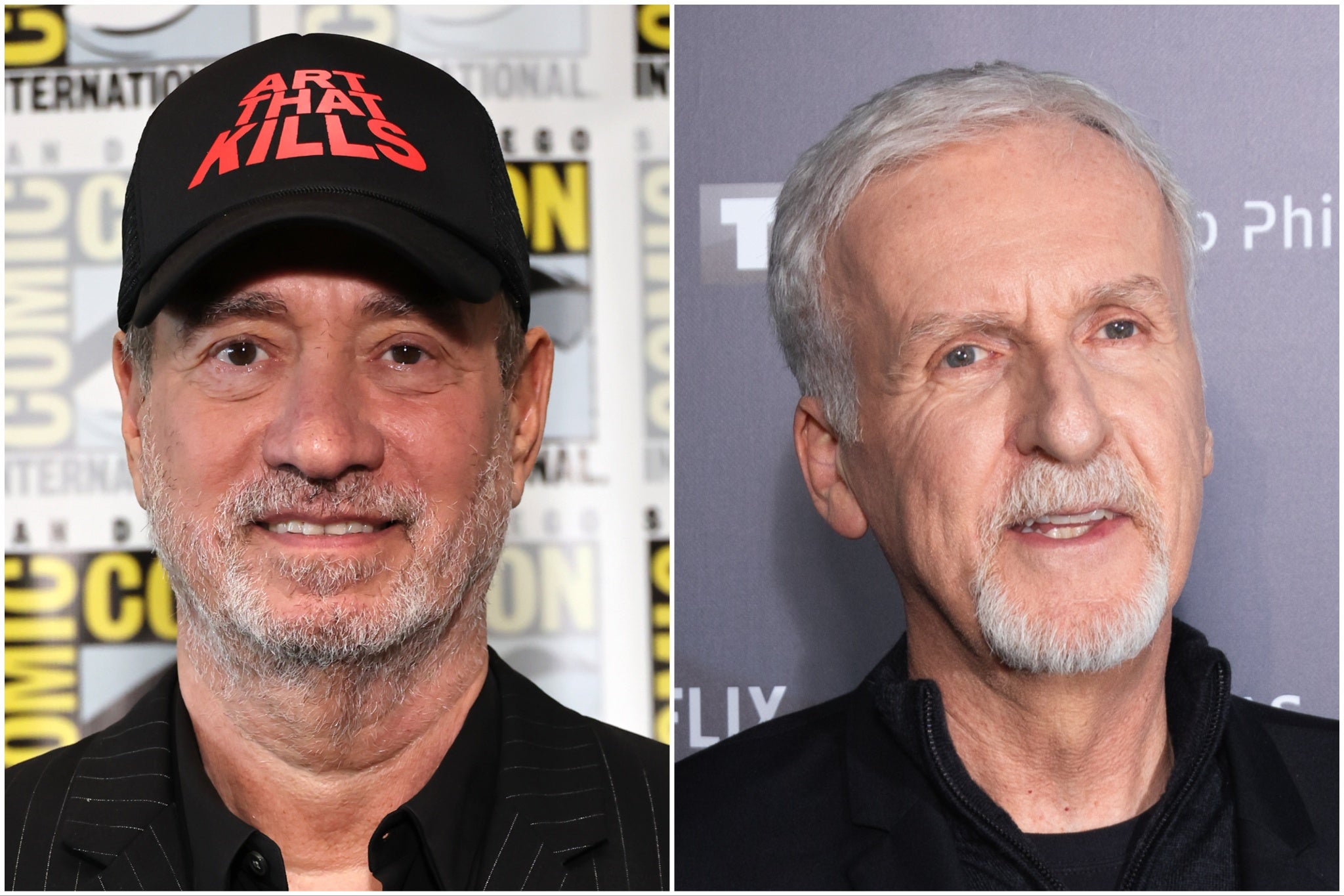 Roland Emmerich (left) fell out with James Cameron over his script for ‘Fantastic Voyage’