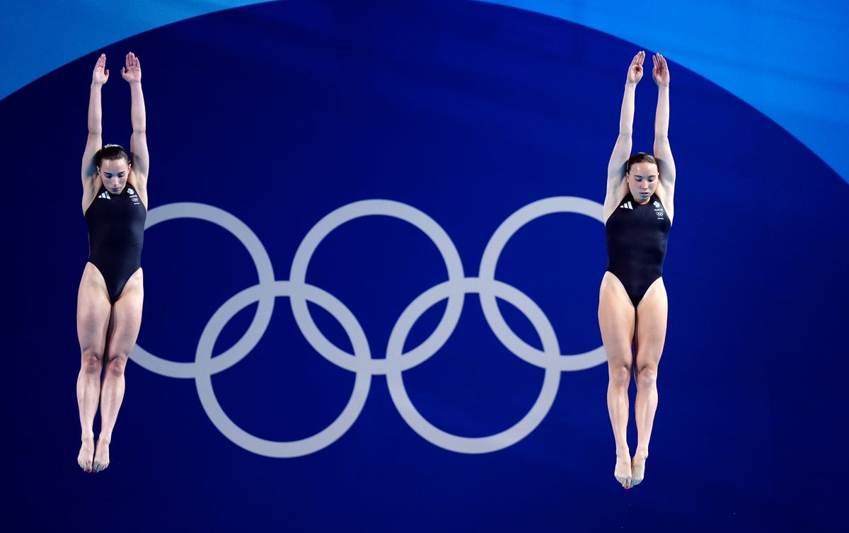 Team GB’s winning dive as they secure first medal of Paris Olympics