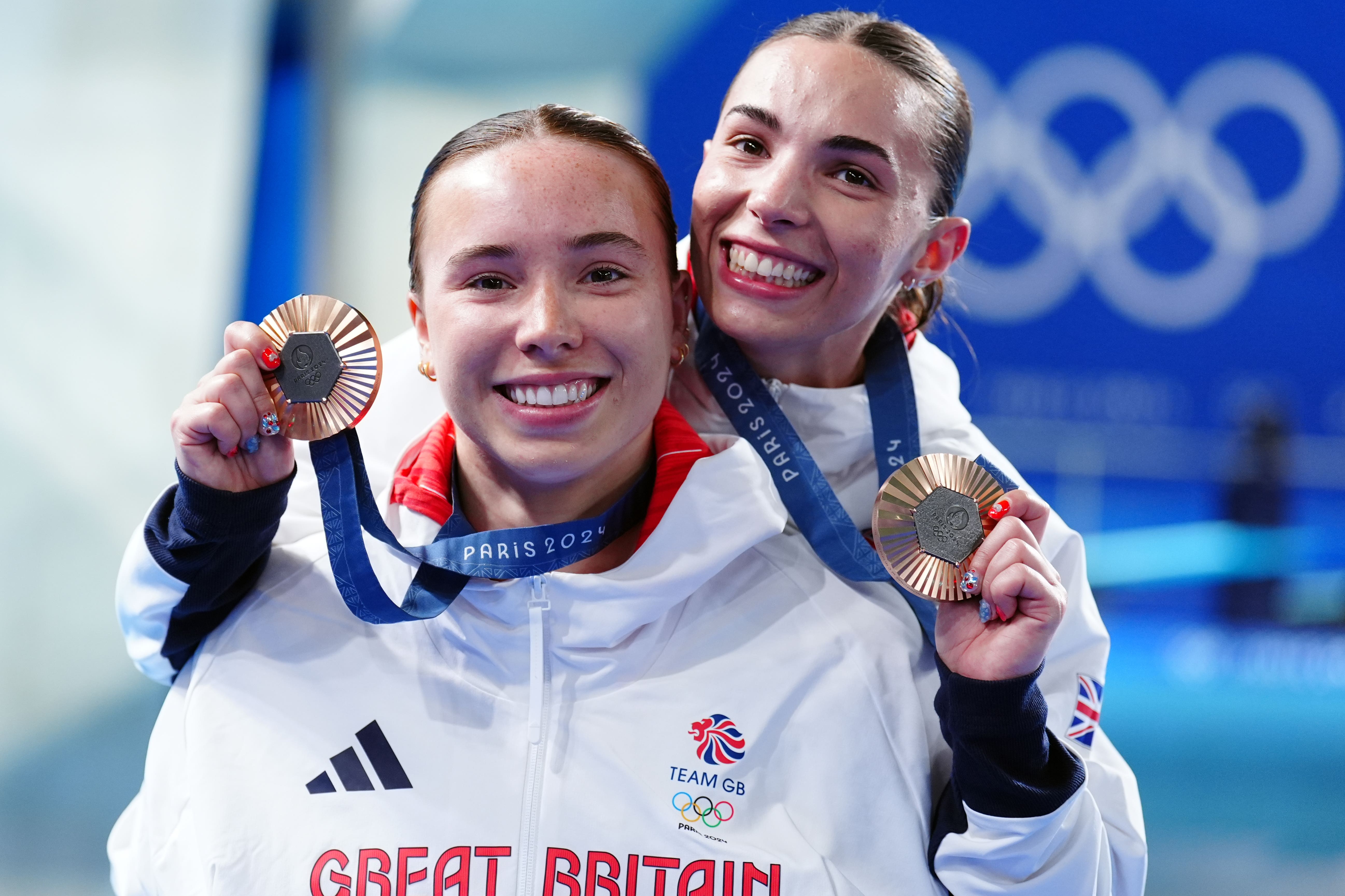 Yasmin Harper and Scarlett Mew Jensen won Team GB’s first medals of Paris 2024