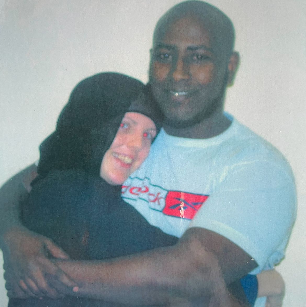 Abdullahi Suleman, 41, and his wife Bernadette Emerson, 39, from Cardiff