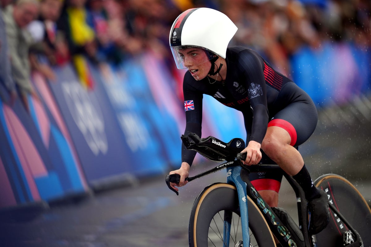 Silver joy for Anna Henderson in women’s time trial at Paris Olympics