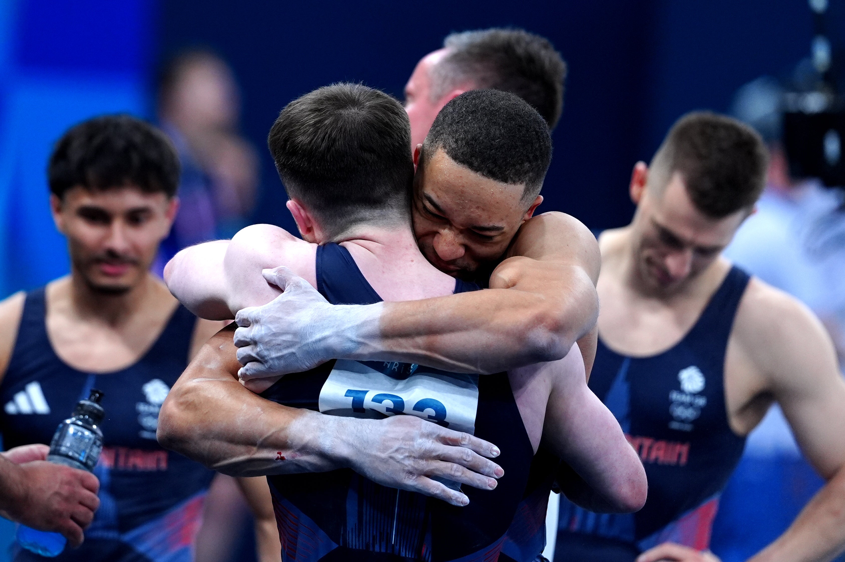 Great Britain’s men’s team made a successful start to their Paris campaign (Peter Byrne/PA)