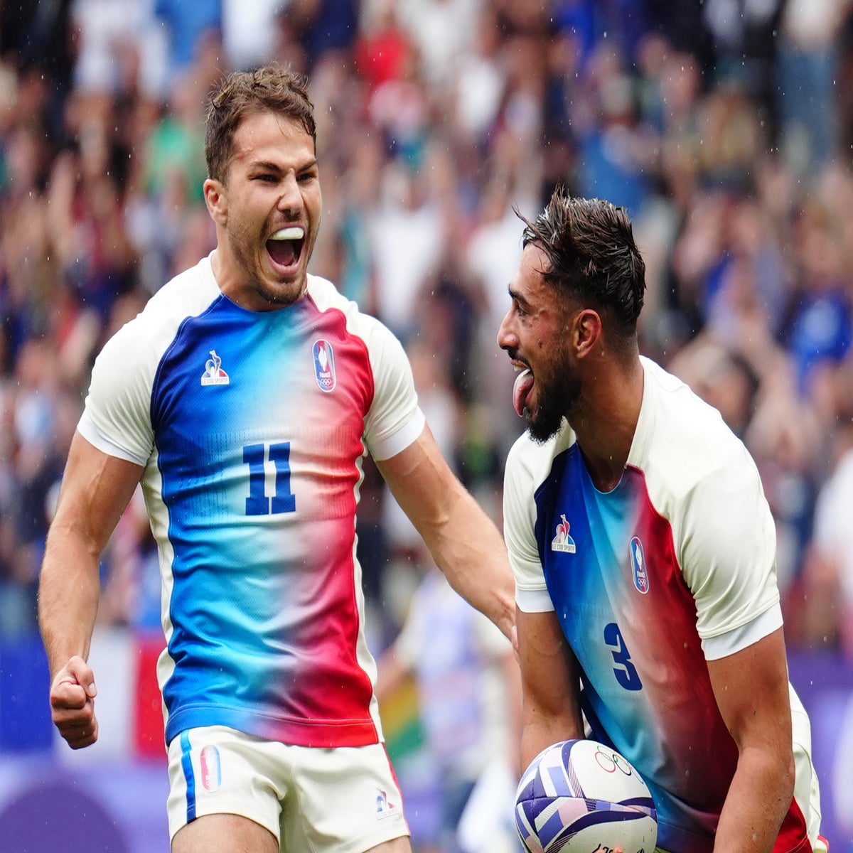 Stade de France packs out as Rugby Sevens semi-final gets underway | Sport  | Independent TV