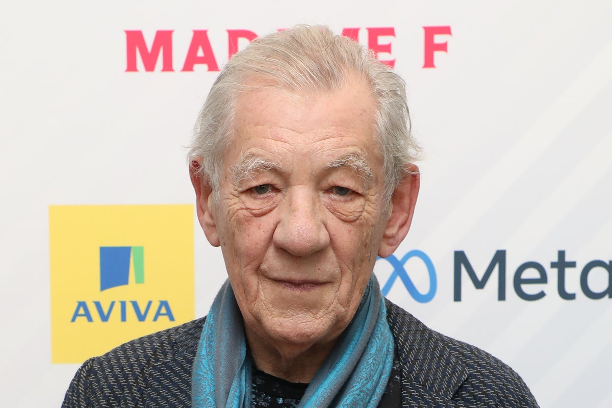 Ian McKellen watches final day of Players Kings from audience as he recovers from fall