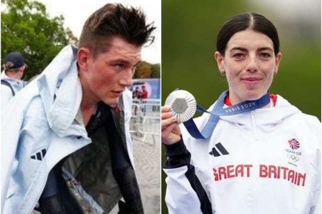 Frustration for Josh Tarling but silver joy for Anna Henderson (David Davies, PA)