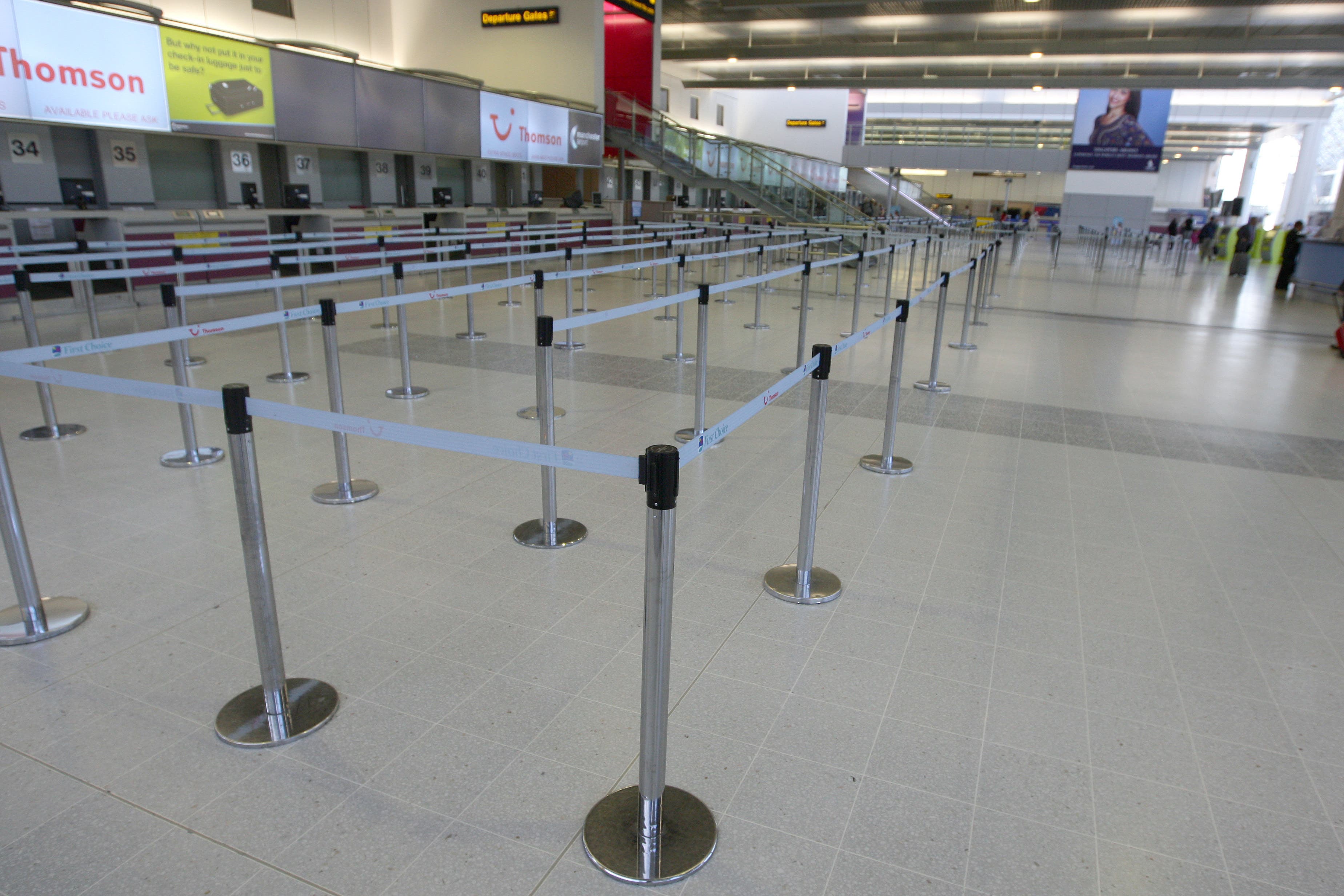 A general view of Terminal 2 at Manchester Airport (Dave Thompson/PA)