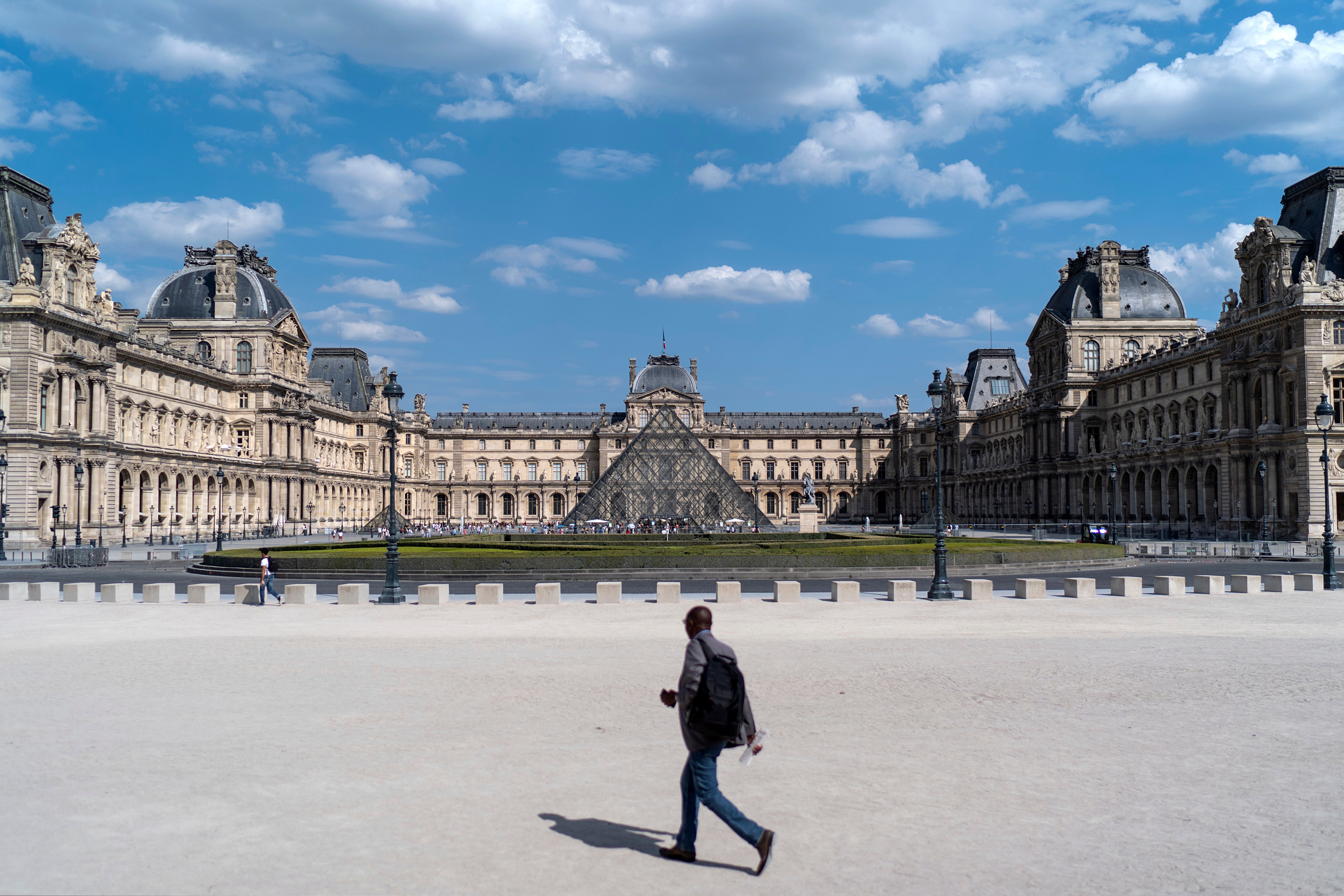 Physical security plays an essential role at the Louvre