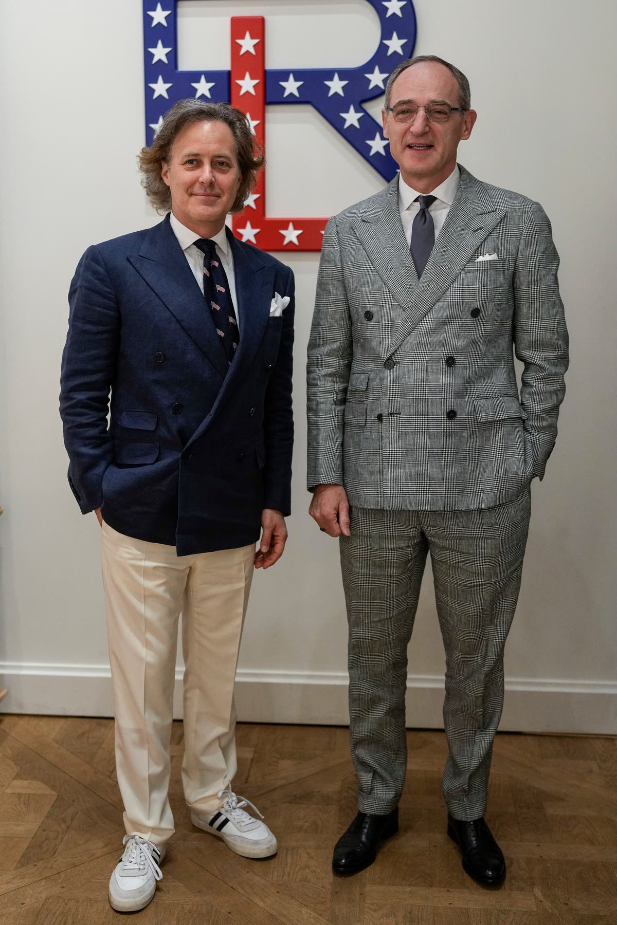 Talk of Olympic fashion &mdash; and the Paris rain &mdash; at starry Ralph Lauren fashion event