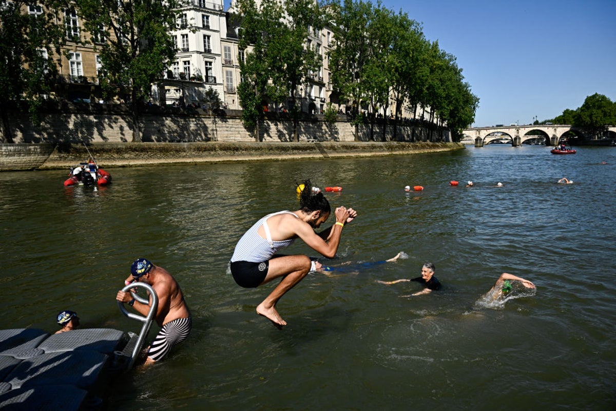 Olympic triathlon practice cancelled due to pollution in River Seine, less than 24 hours before first race 