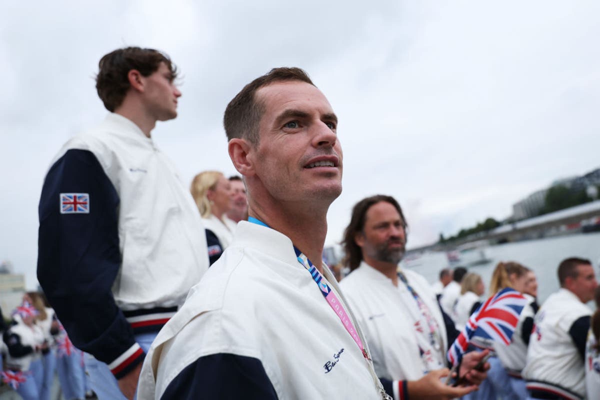 When is Andy Murray playing at the Paris Olympics today?