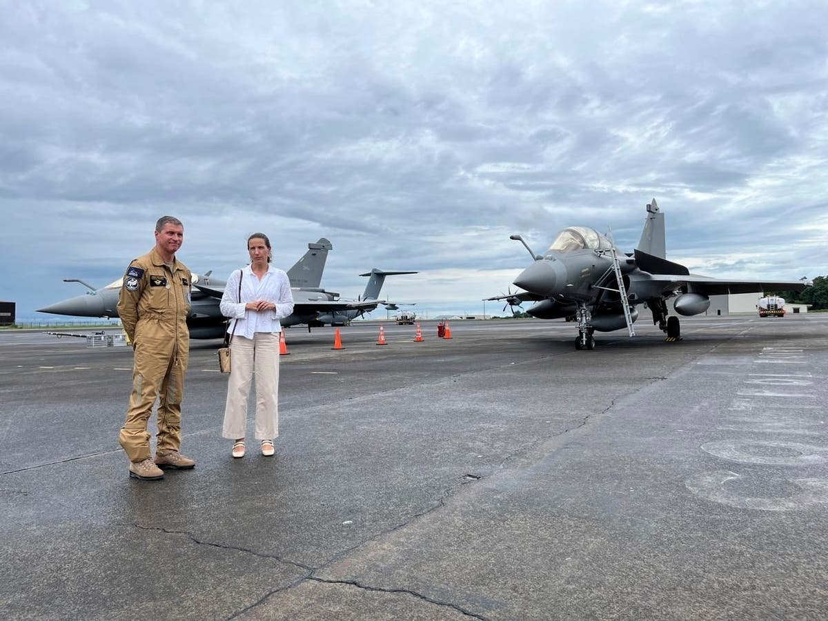 France renews vow to defend freedom of navigation as it showcases fighter jets in the Philippines France renews vow to defend freedom of navigation as it showcases fighter jets in the Philippines
