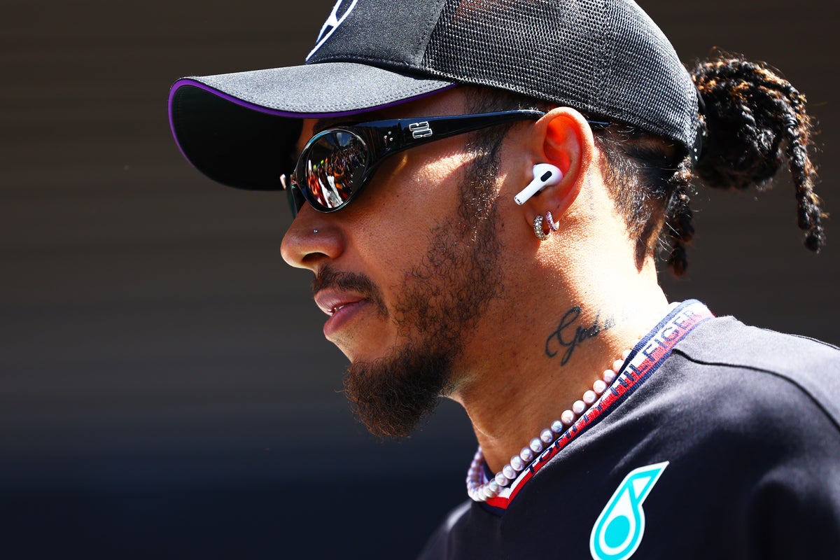 Lewis Hamilton hints at Mercedes error after missing out on win to George Russell