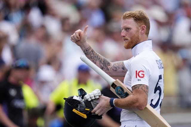 England�s Ben Stokes celebrates their side�s victory in the Third Test Match during day three of the Third Rothesay Test match at Edgbaston, Birmingham. Picture date: Sunday July 28, 2024.