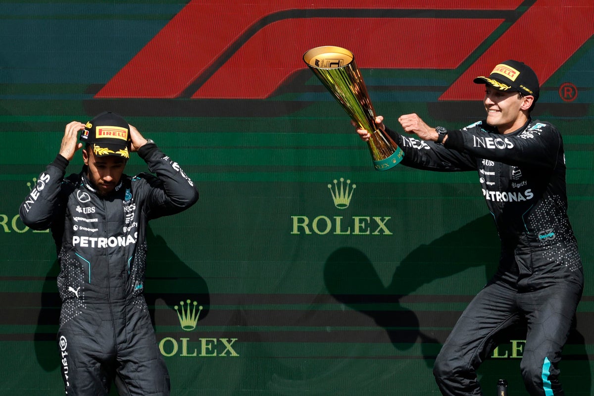 Lewis Hamilton awarded victory at Belgian GP with George Russell disqualified