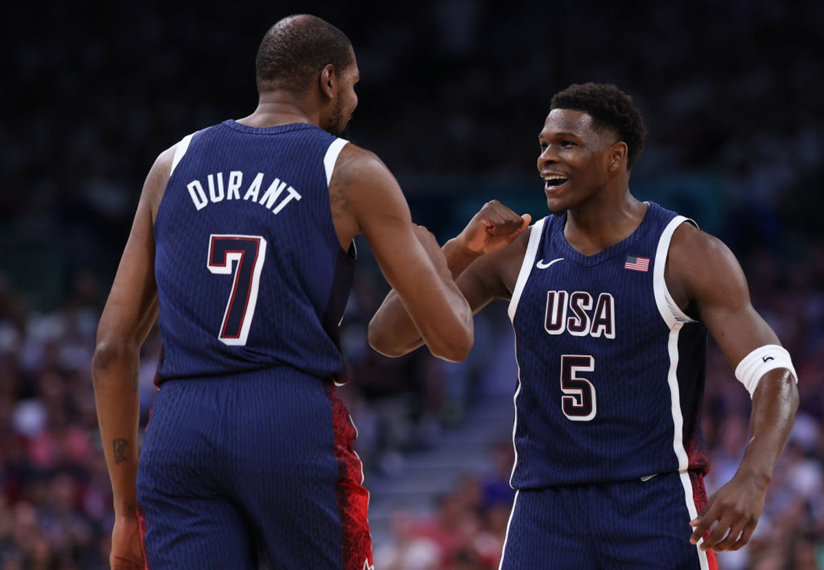 LeBron James makes Olympics return but Kevin Durant stars as USA open with win in Paris