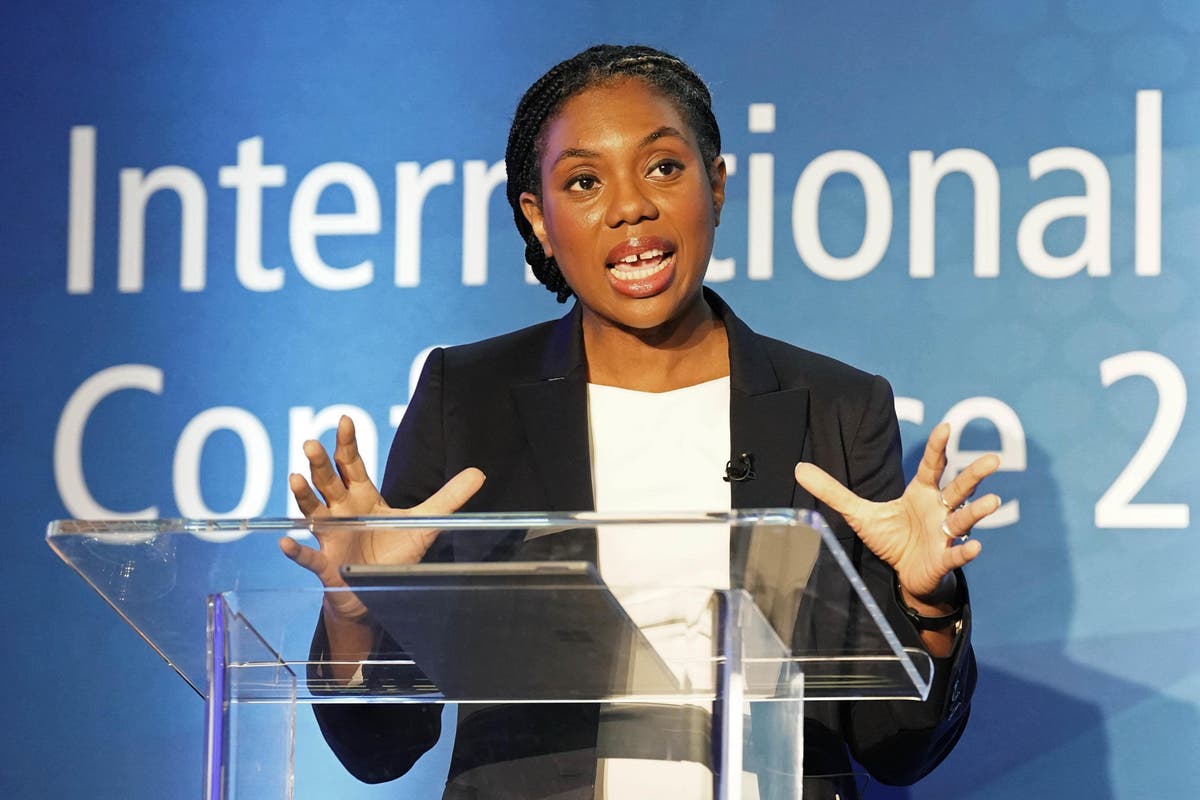 Kemi Badenoch launches Tory leadership bid as nominations set to close