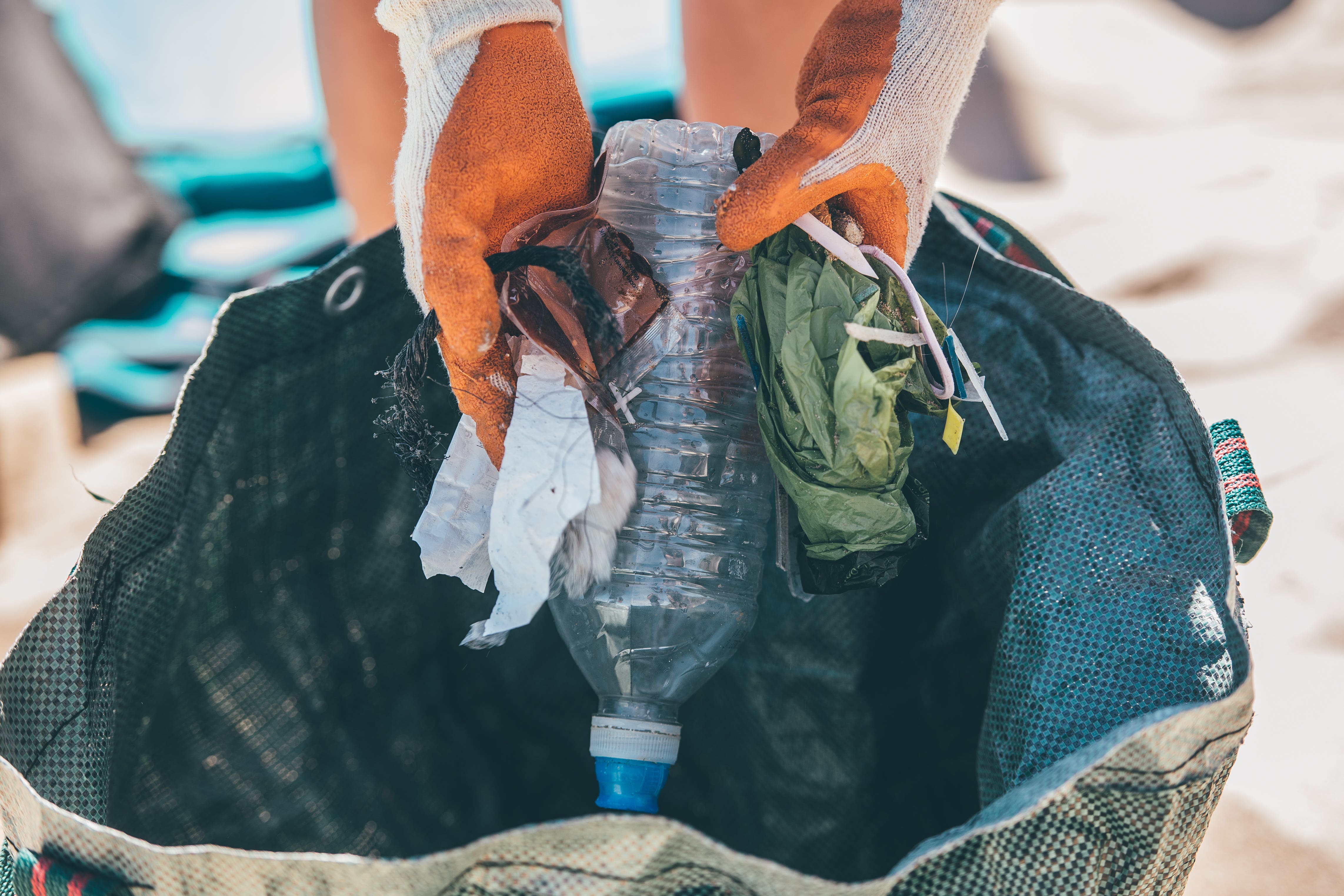 Campaigners are calling for action to reduce drinks litter waste on beaches (Aled Llywelyn/MCS/PA)