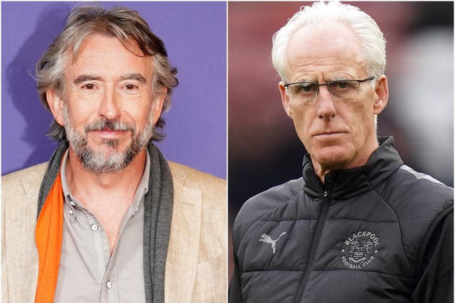 Steve Coogan (l) will play Mick McCarthy (r) in a new film (Ian West/PA/Adam Davy/PA)