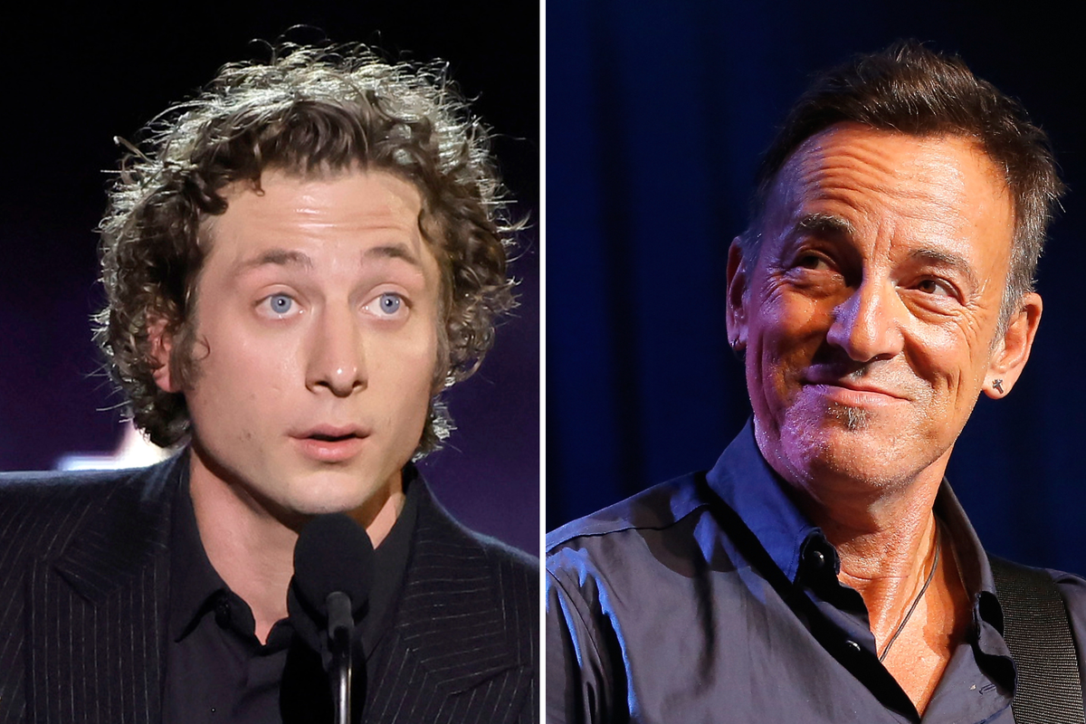 Jeremy Allen White says Bruce Springsteen texts ‘like a boss’ ahead of