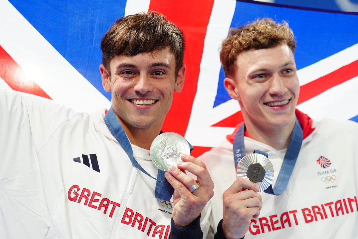 Tom Daley and Noah Williams reveal tribute to each other after silver medal