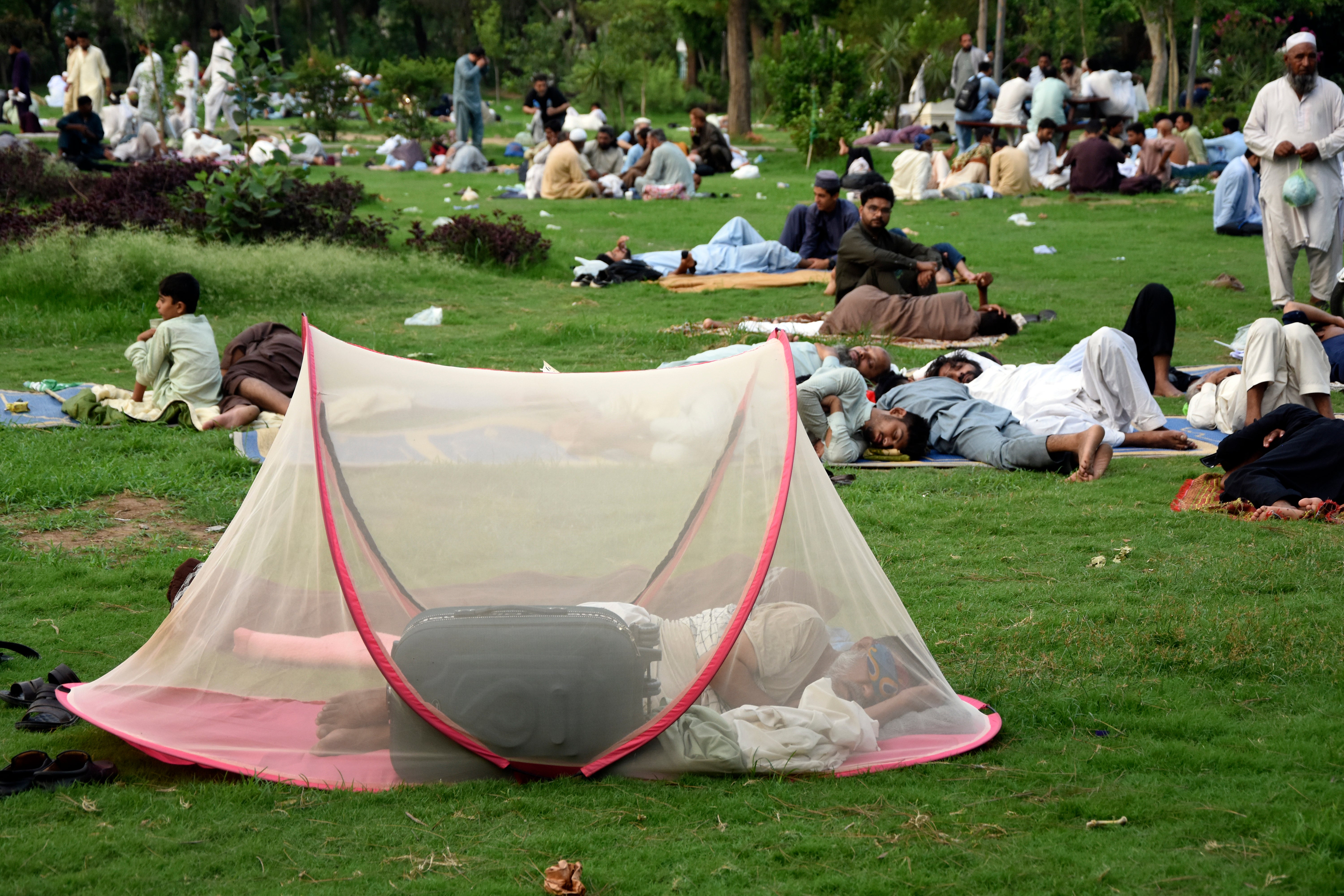 Pakistan Islamist Party Rally