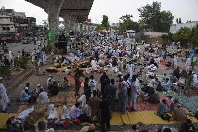 Pakistan Islamist Party Rally